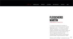 Desktop Screenshot of fleischerei-martin.de